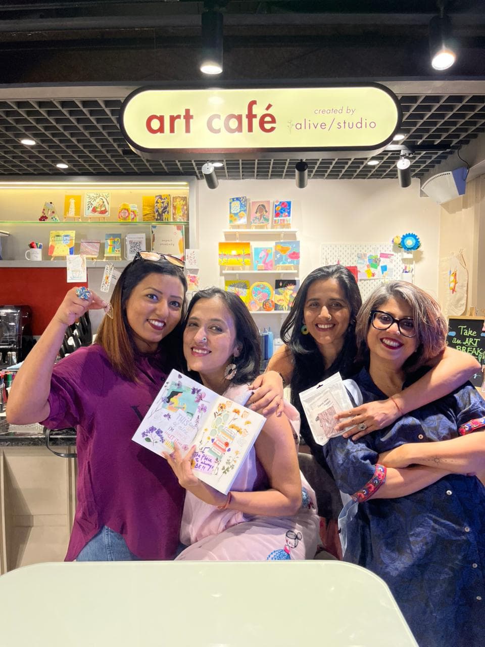 Art Cafe by Alive Studio Delhi gallery moment