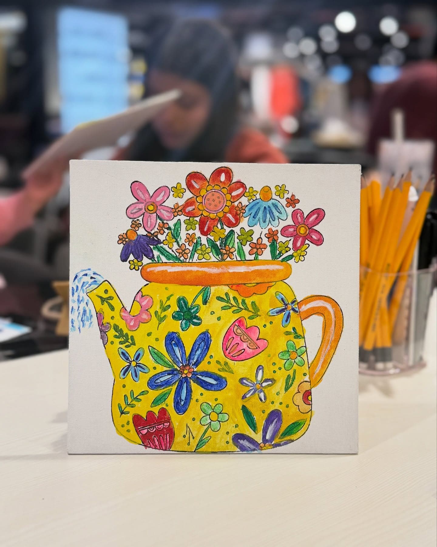 Walk-in art session at Art Cafe by Alive Studio