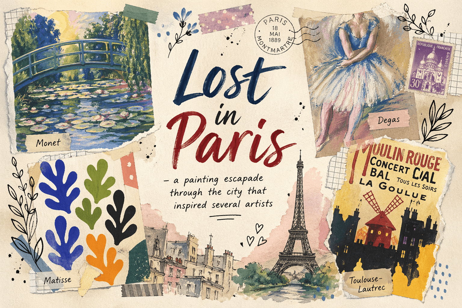 Lost in Paris: Painting Camp (9+ yrs)