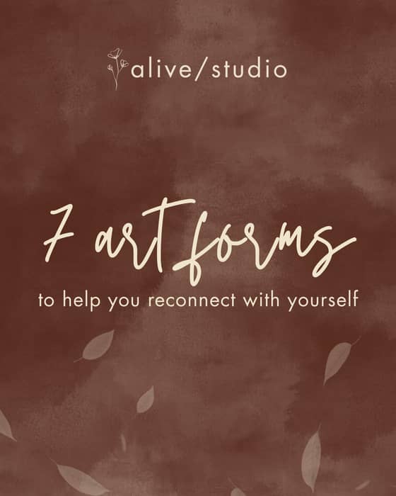 7 artforms. 7 completely different moods.
some where you control every detail,
