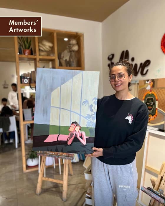 See some of the amazing paintings created by our members ✨
So many new faces, s