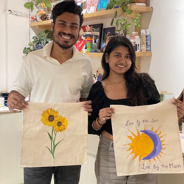 Personalised art session