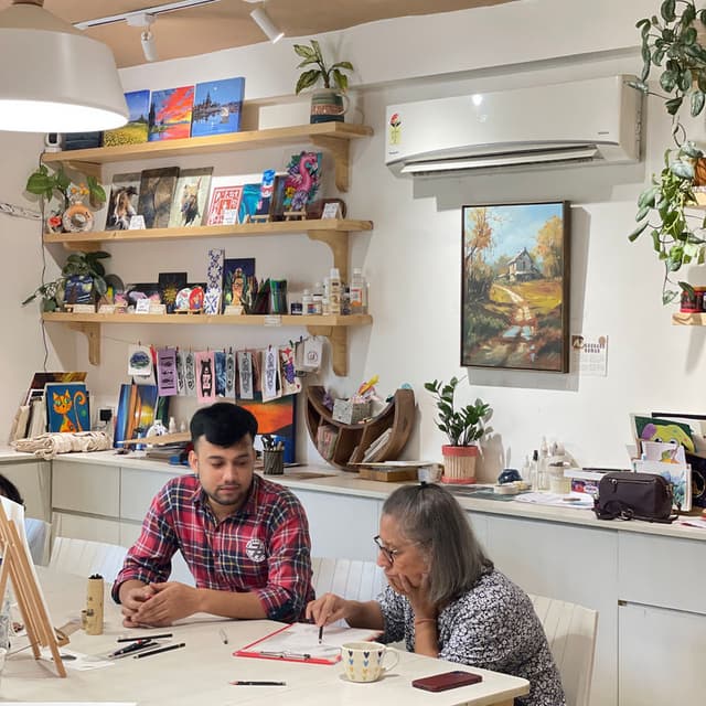 Open studio space