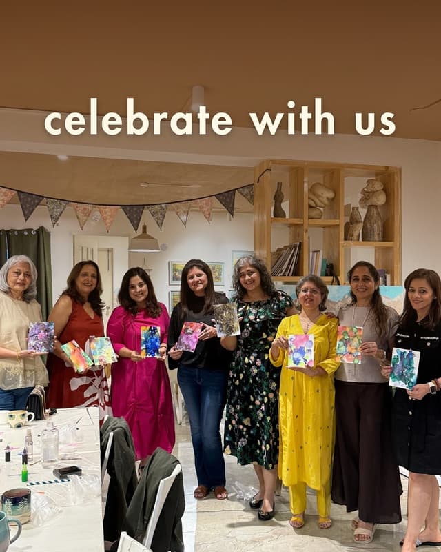 Adult celebration at Alive Studio