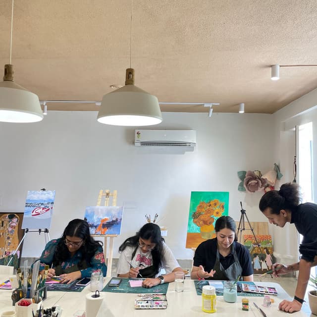 Group workshop at Alive Studio