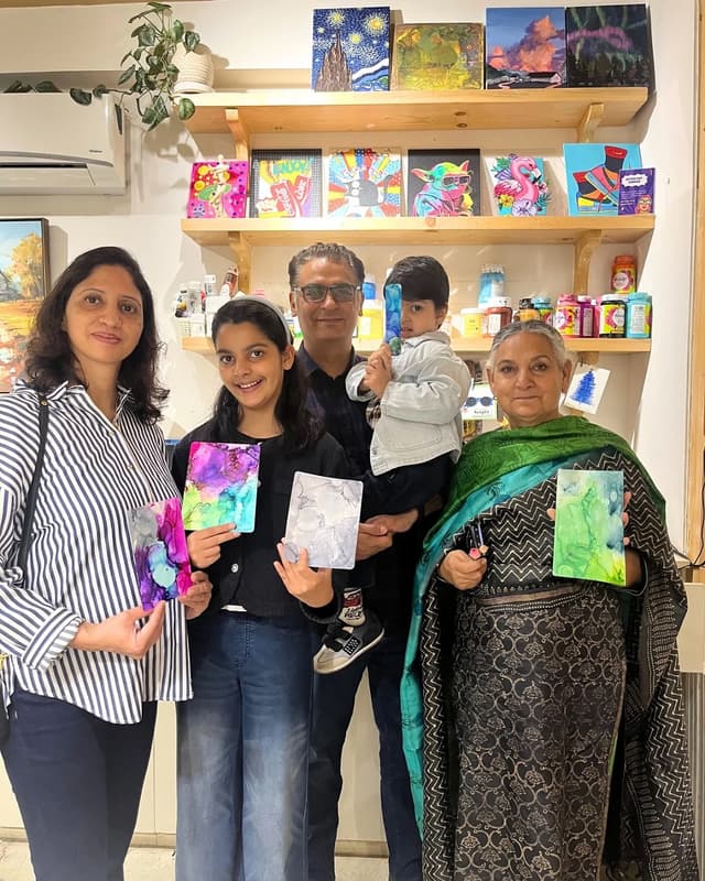 Adult celebration at Alive Studio